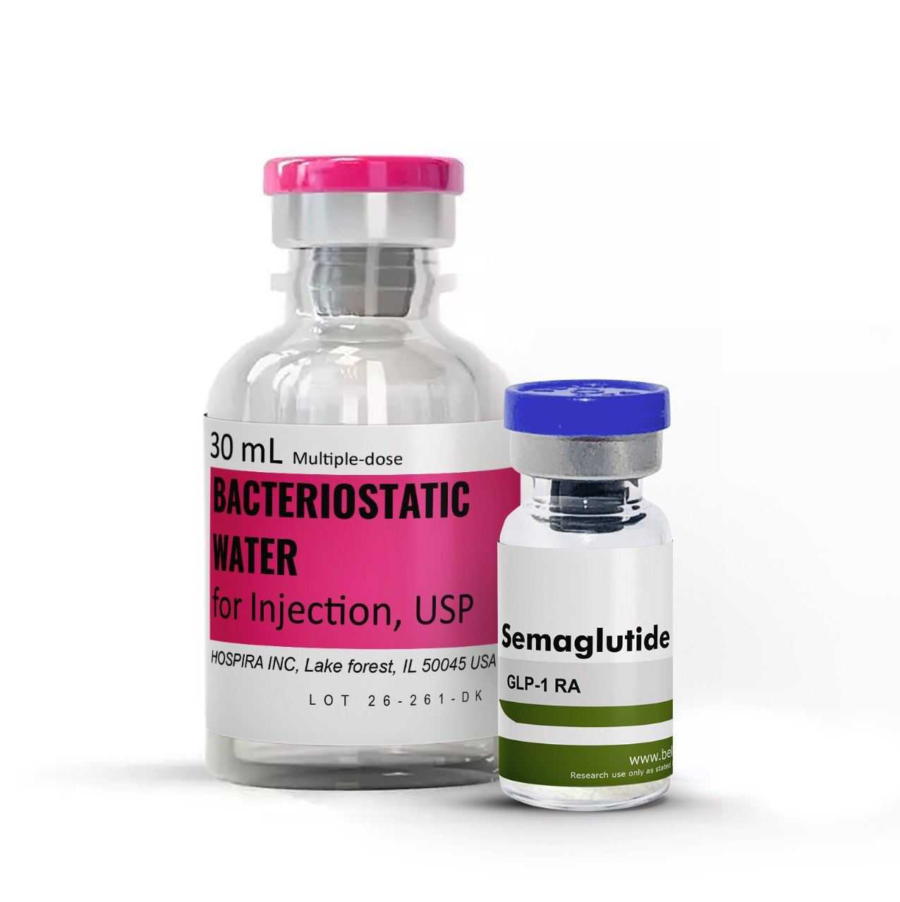 Beligas Semaglutide + Bacteriostatic WaterSemaglutide 5mg + Bacteriostatic Water 30ml
